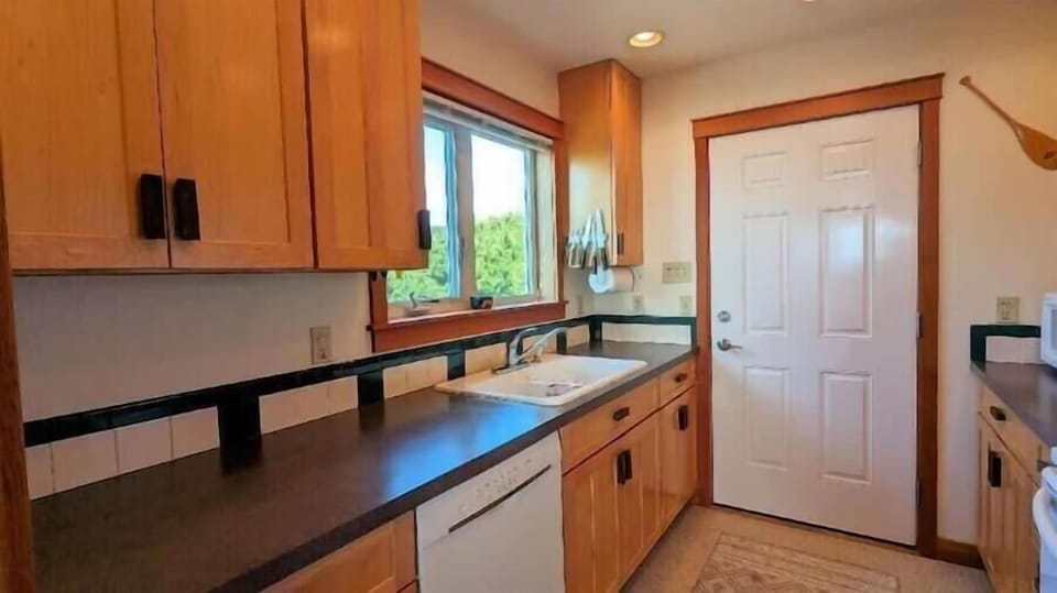 back door from kitchen on to deck