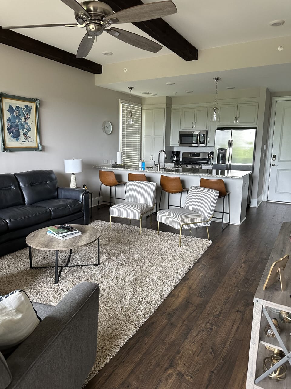 Living area/ Kitchen