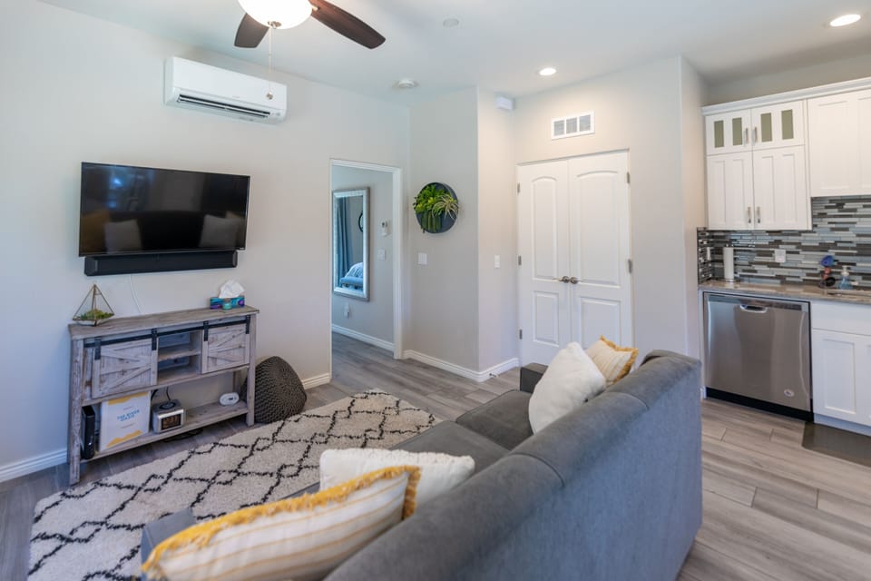 Living Room with Smart TV