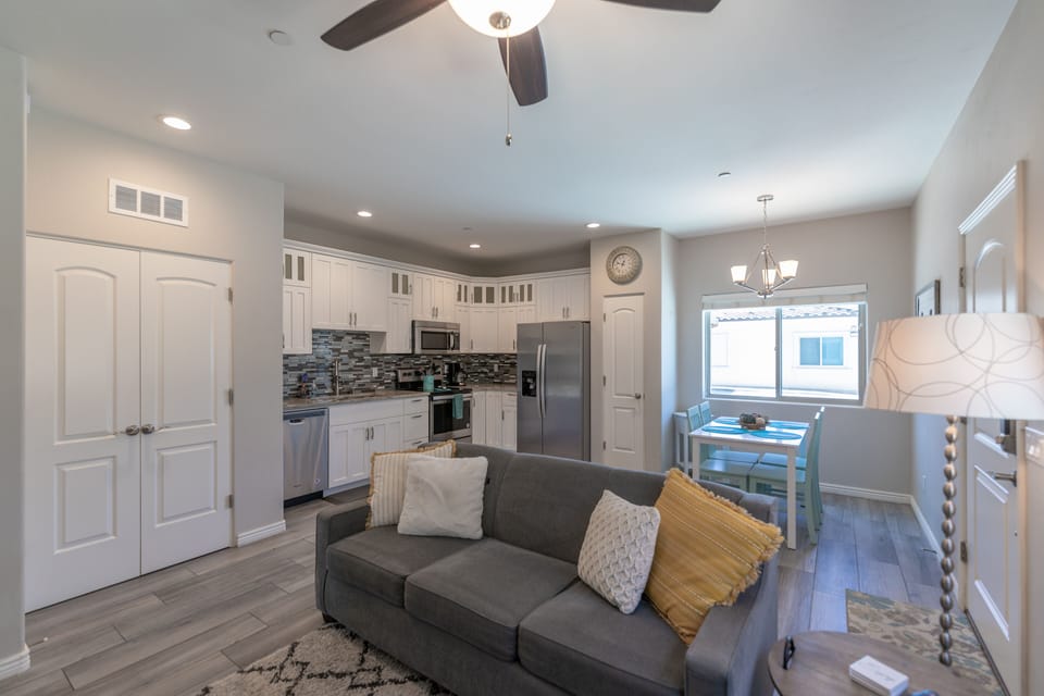 Open Living Room/Kitchen
