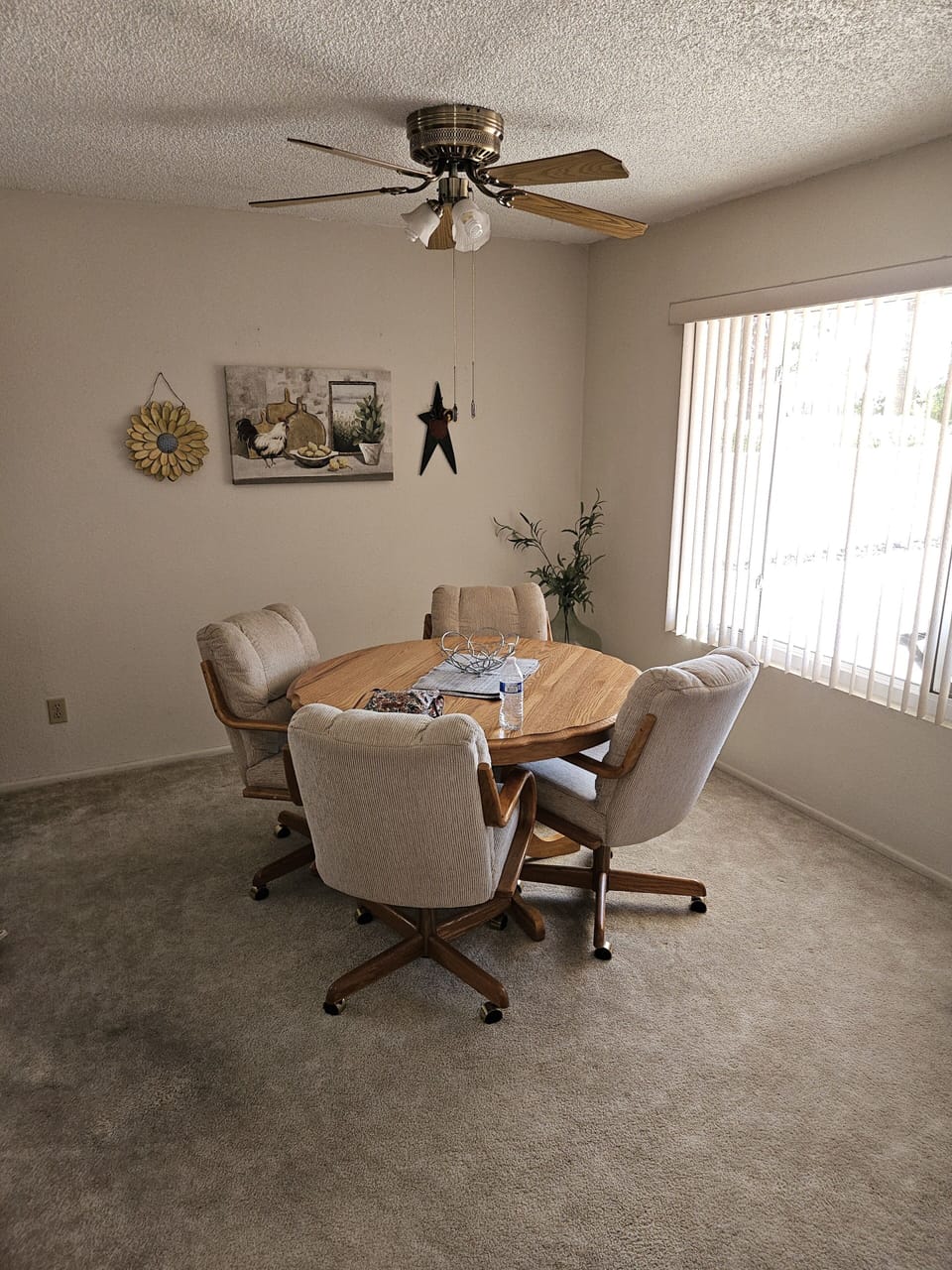 Enjoy a meal or a game of cards