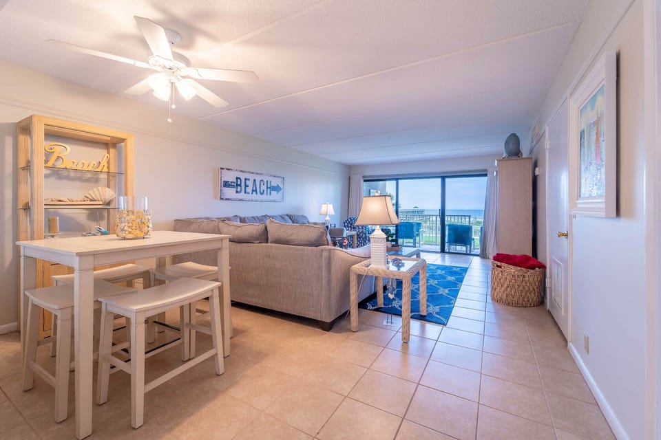 102 Amelia by the Sea - Living and Dining Areas