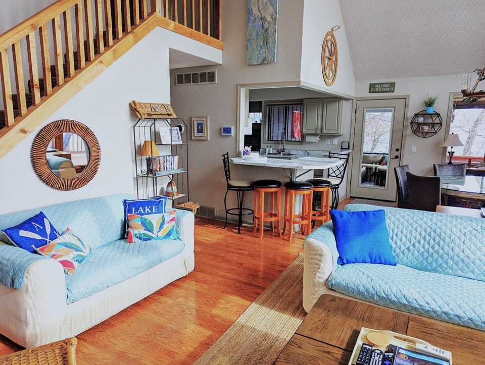 Easy access to the living room and dining room.
