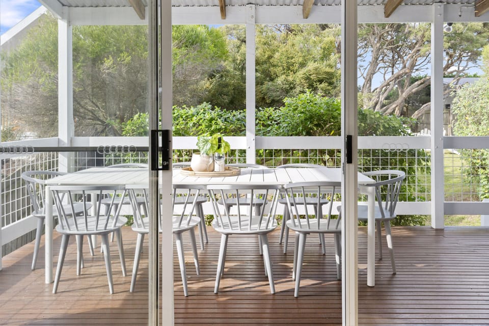 Outdoor entertaining area