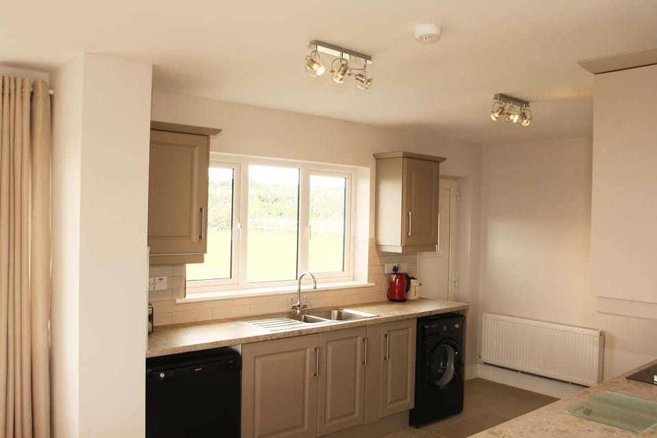 Half of Galley kitchen