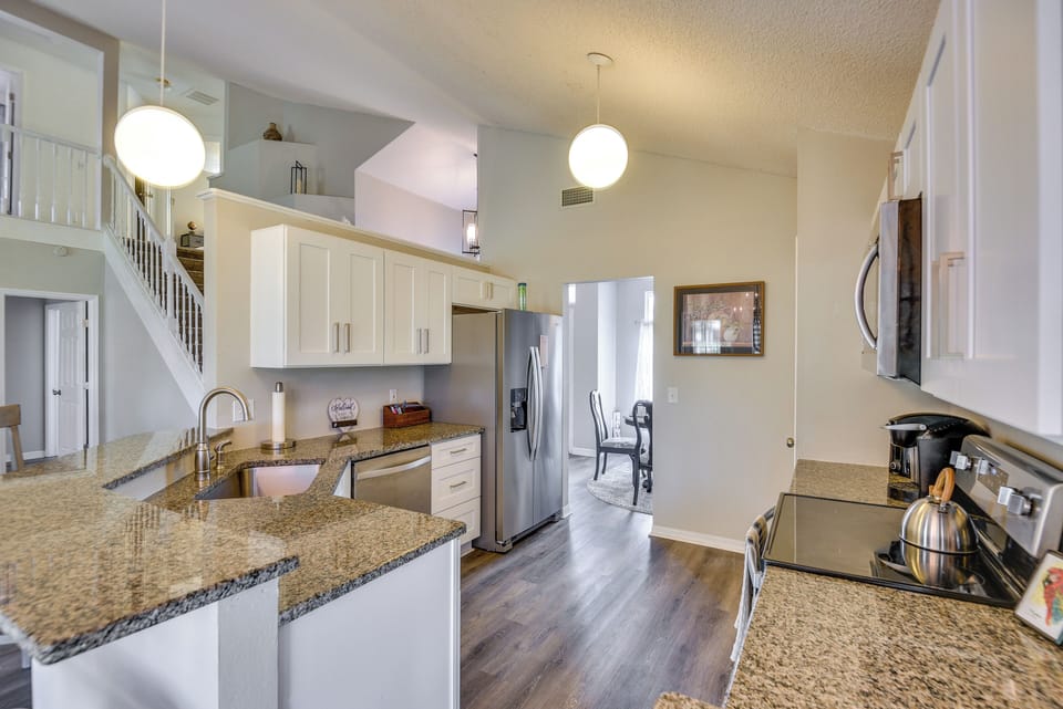 Kitchen | 2-Story Home | Keurig Coffee Maker | Blender | Toaster