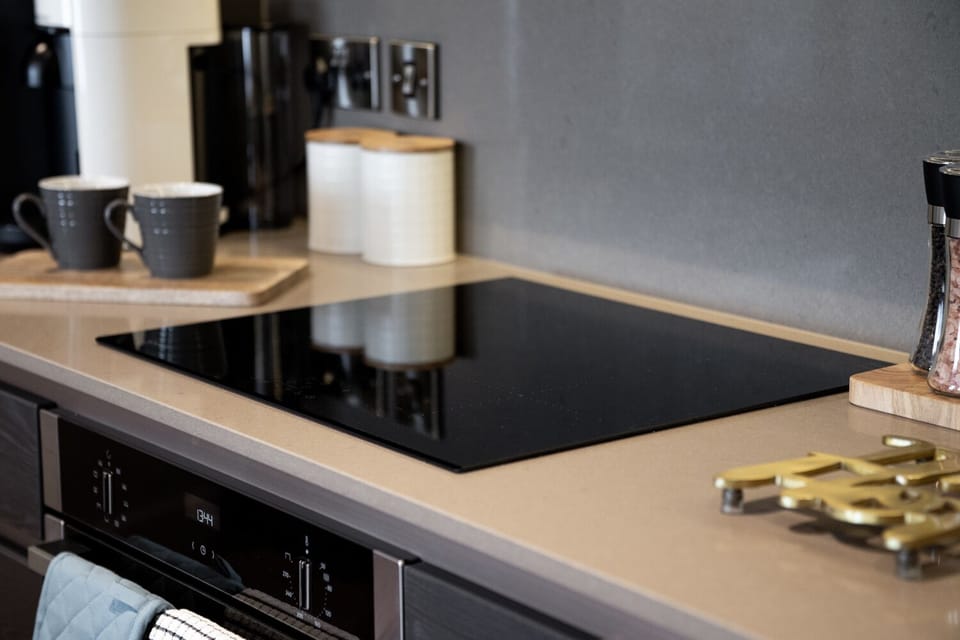 Induction Hob in Kitchen