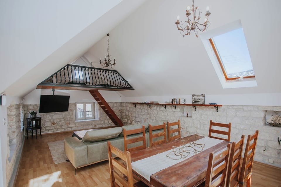 Living room and dinning area
