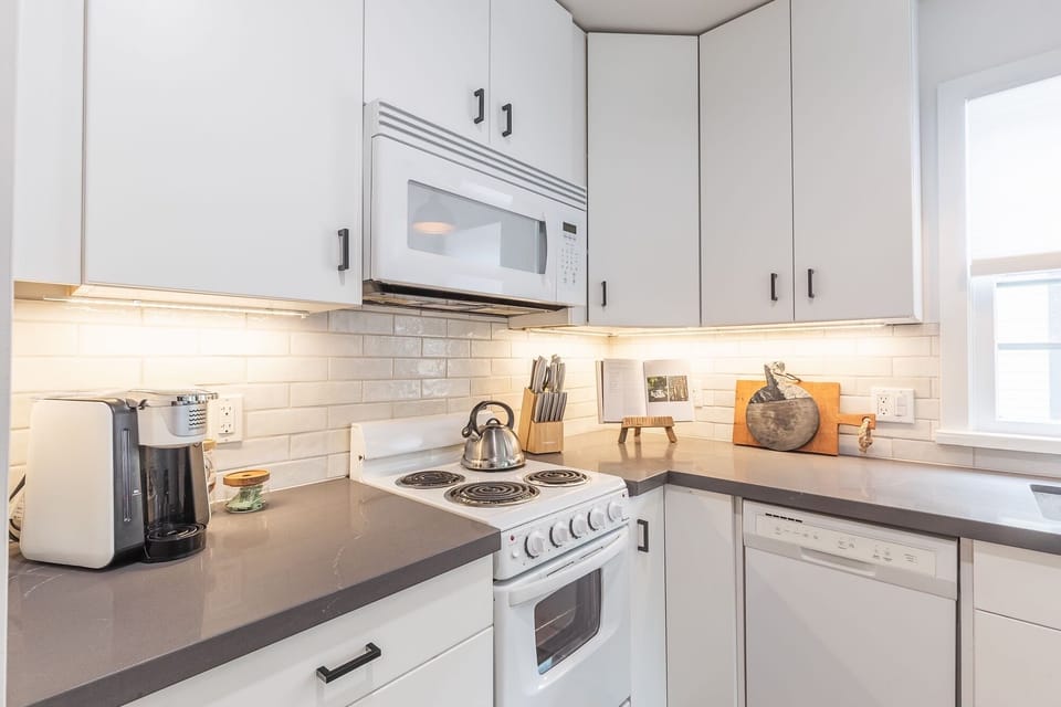 Our kitchen has everything you need.  Even kids dining sets (4)