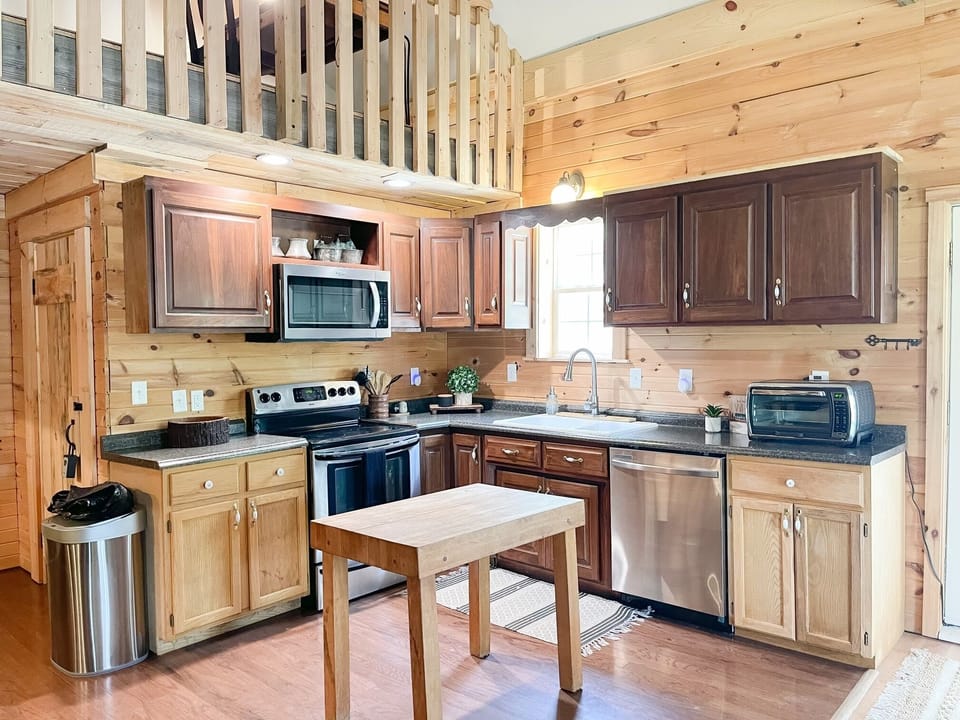 Well equipped kitchen  