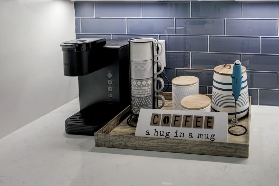 Coffee bar perfect for the morning 