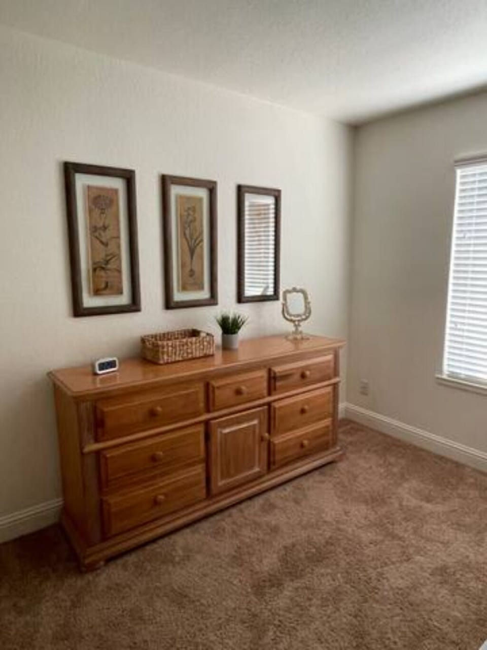 Plenty of space for your belongings plus black out curtains. 