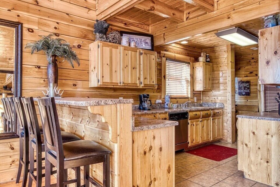 A View is Forever's fully equipped kitchen