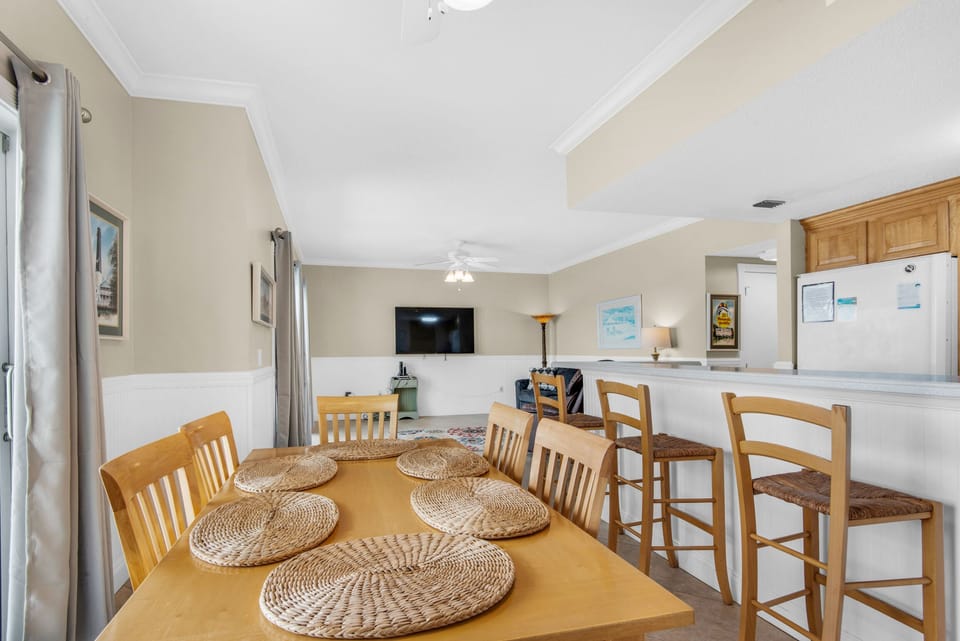 Dining to living room view
