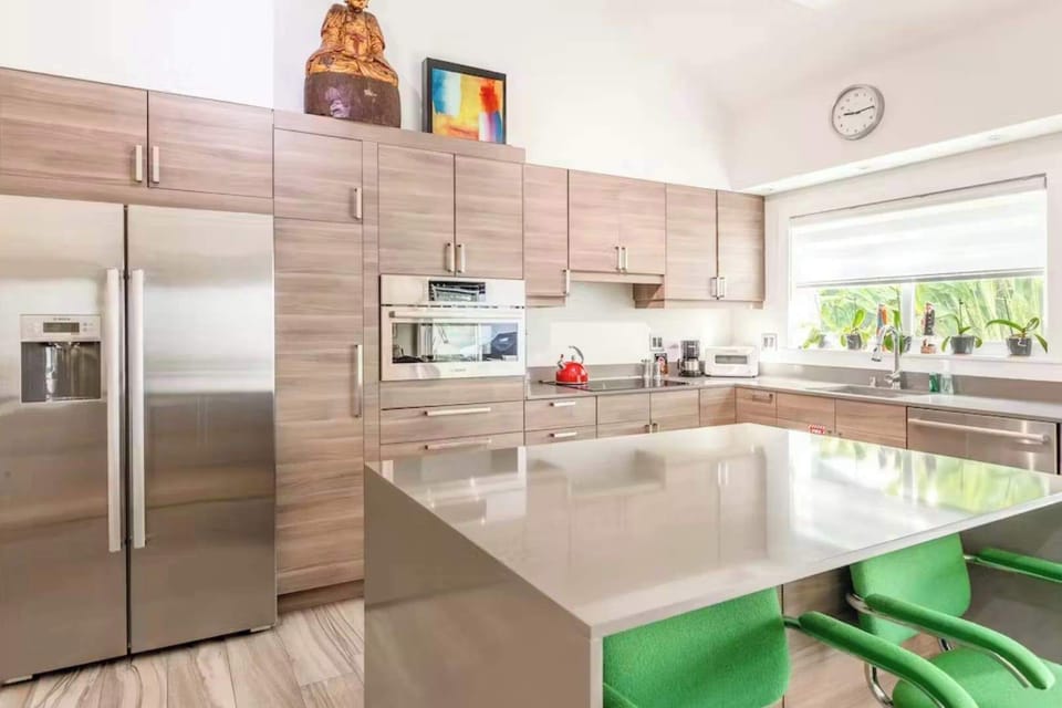 State of the Art Appliances in Gourmet Kitchen