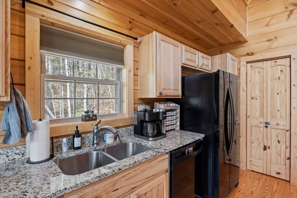 Coffee is provided for guests.