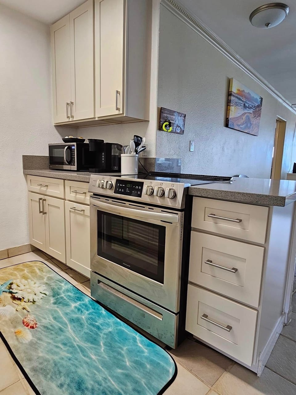 Kitchen with all new appliances