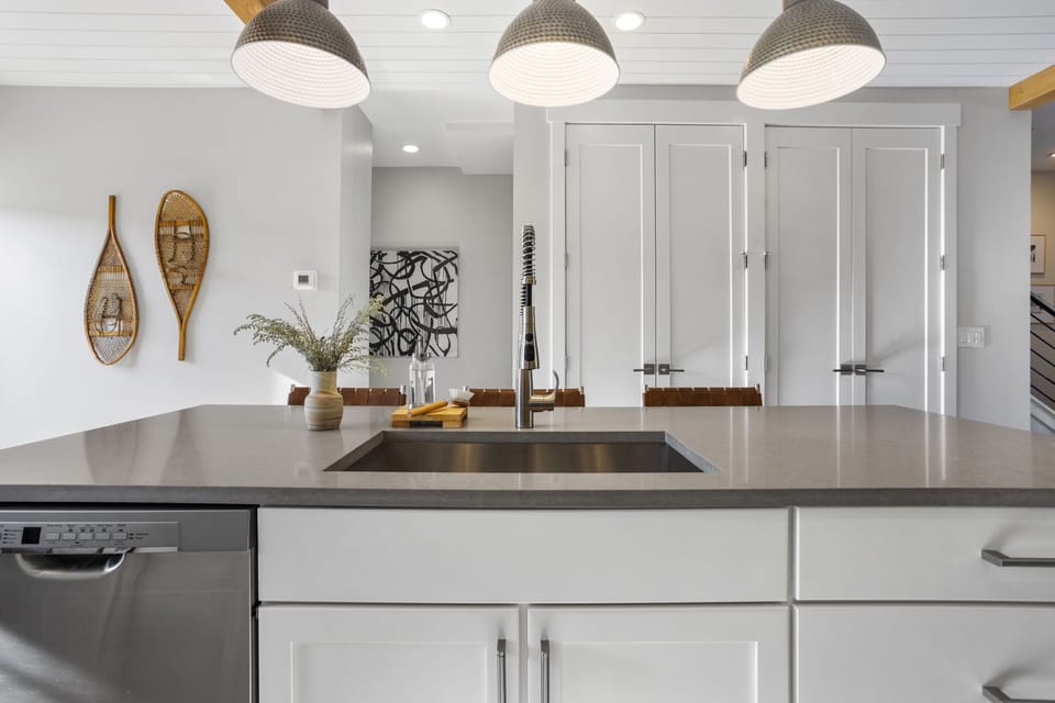 Plenty of pantry space + Bar Ware + Board Games