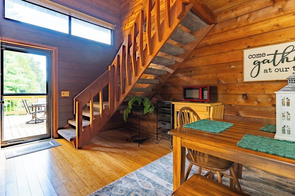 Interior Stairs to Loft