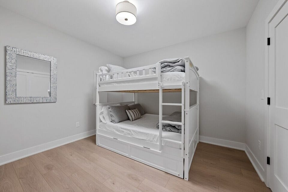 Basement bunk room