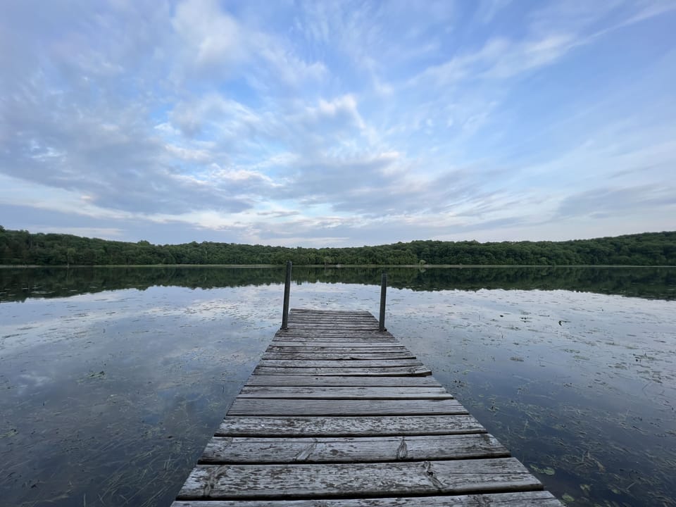 Looking to catch walleye,crpie,bass!!! Explore w/ paddle board or floating dock.