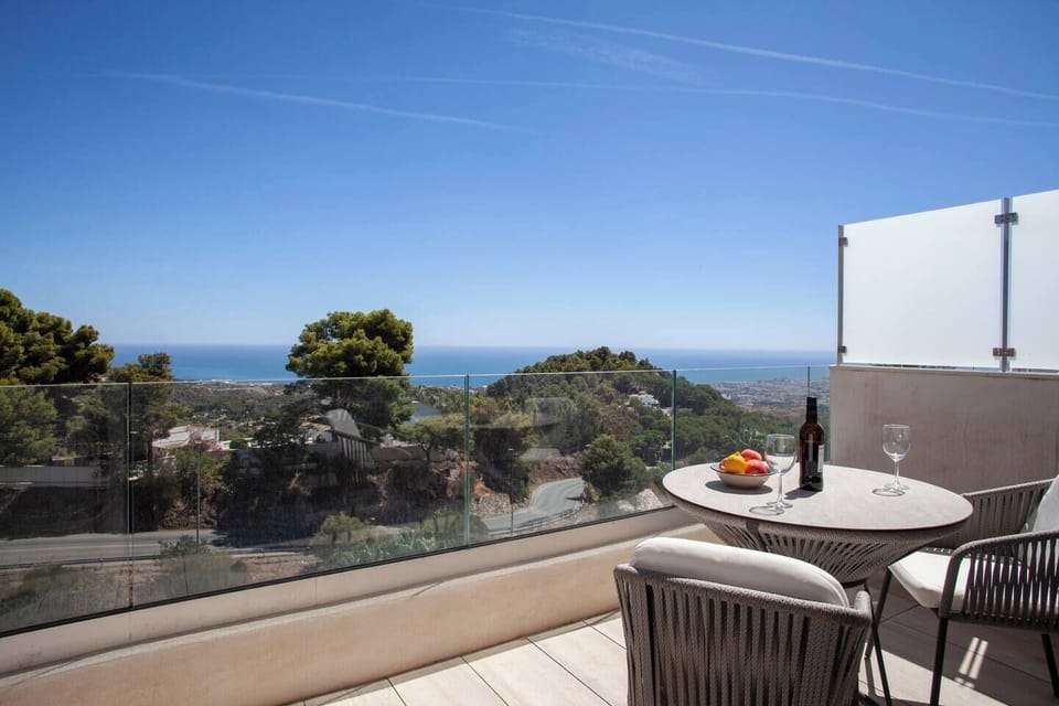 Terraza con vistas