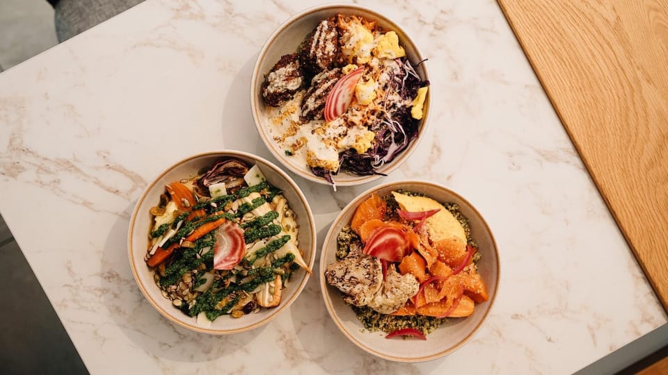 Stop by Le Bon Jour for fresh grain bowls, sandwiches, smoothies, and healthy breakfast options made with quality ingredients. It's a local favorite for a quick and delicious meal.