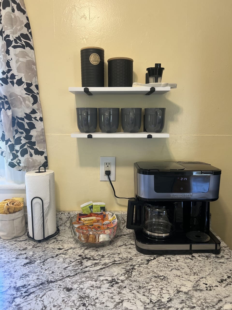 Coffee Bar in Kitchen