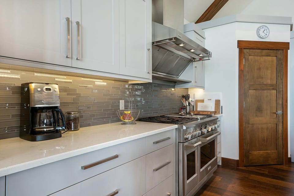 Stainless steel gourmet appliances!