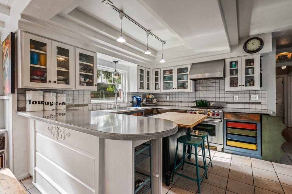 Sleek, modern, and stocked with everything you need to dine in style