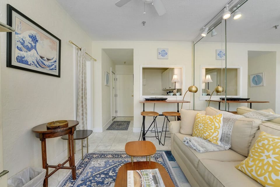 Living Room and Kitchenette