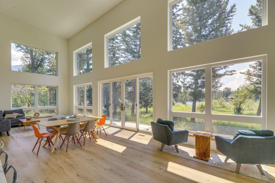 Columbia Falls Vacation Rental | 3BR | 2.5BA | Access Only By Stairs