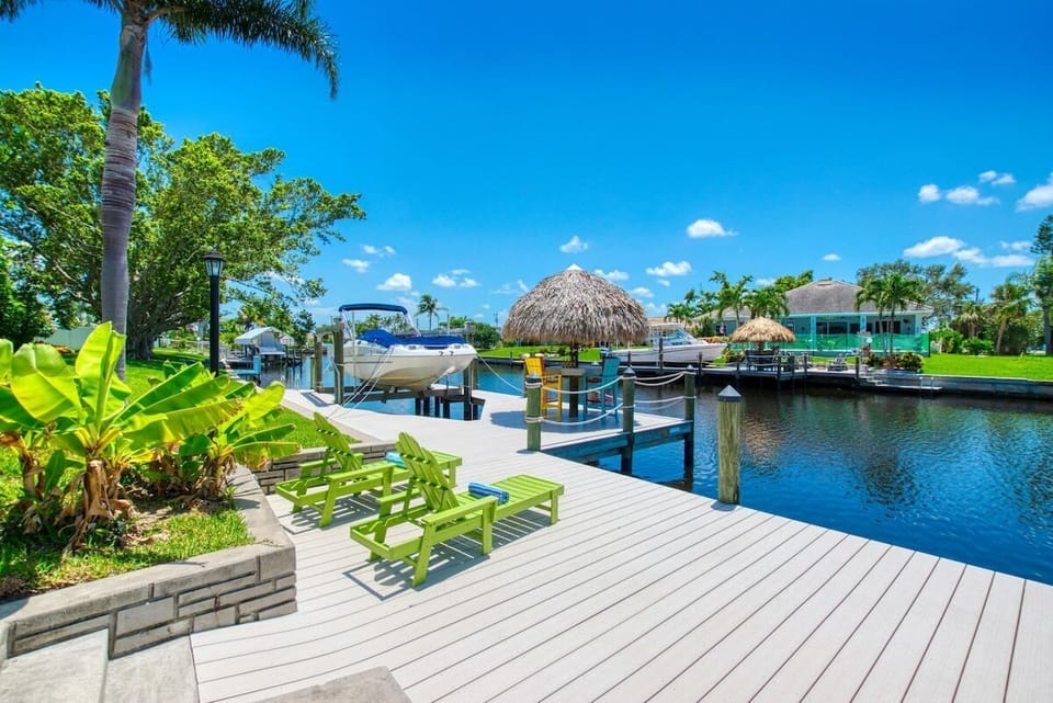 Shaded bliss with a view of paradise.
