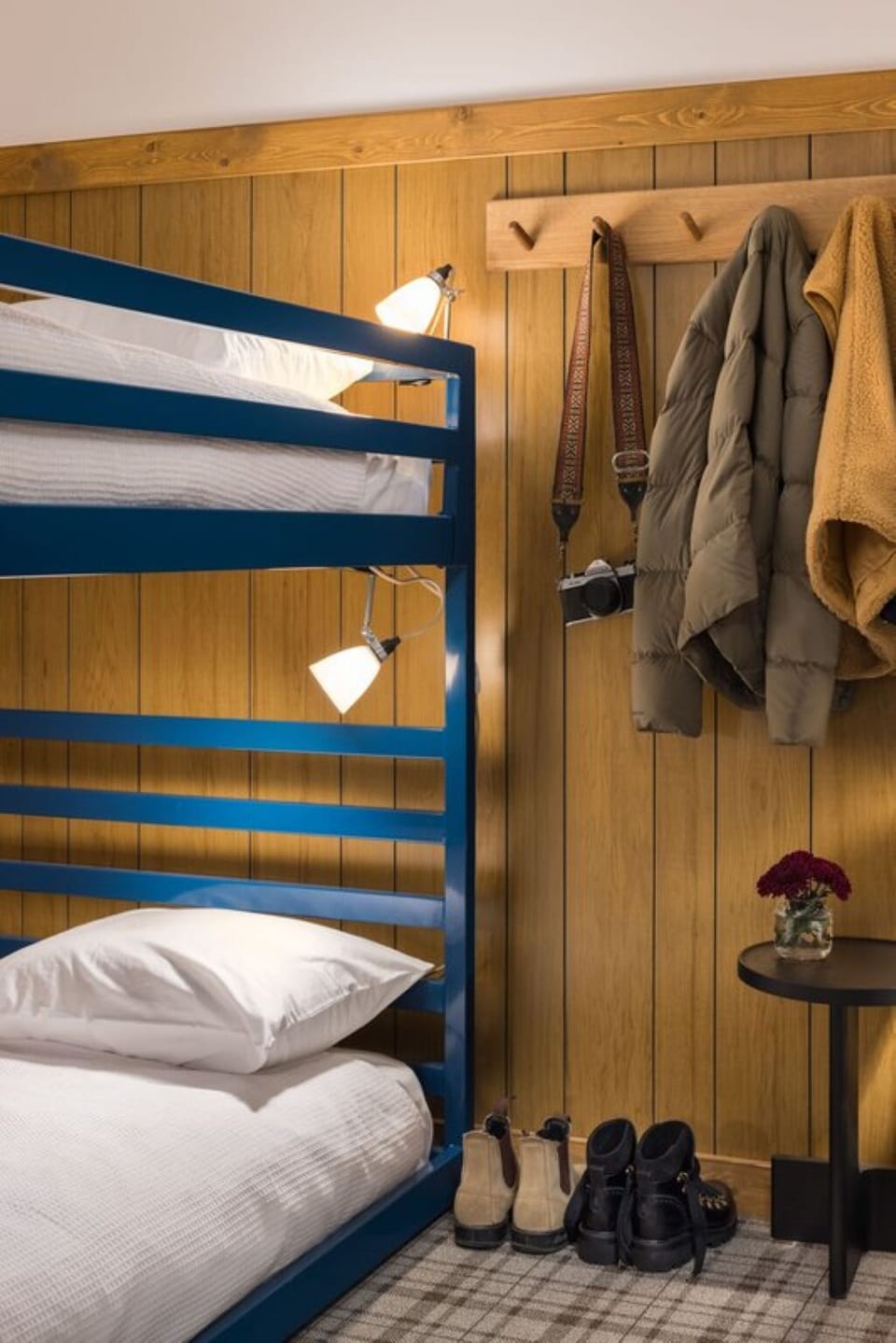 Drop your bags and settle into practical, homey storage.