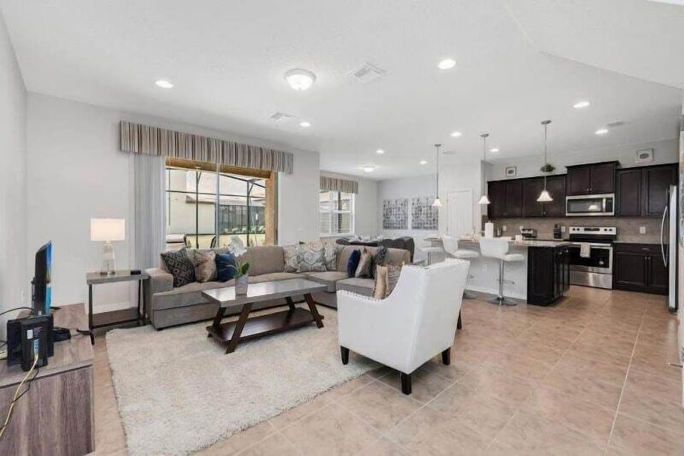 Open plan great room 