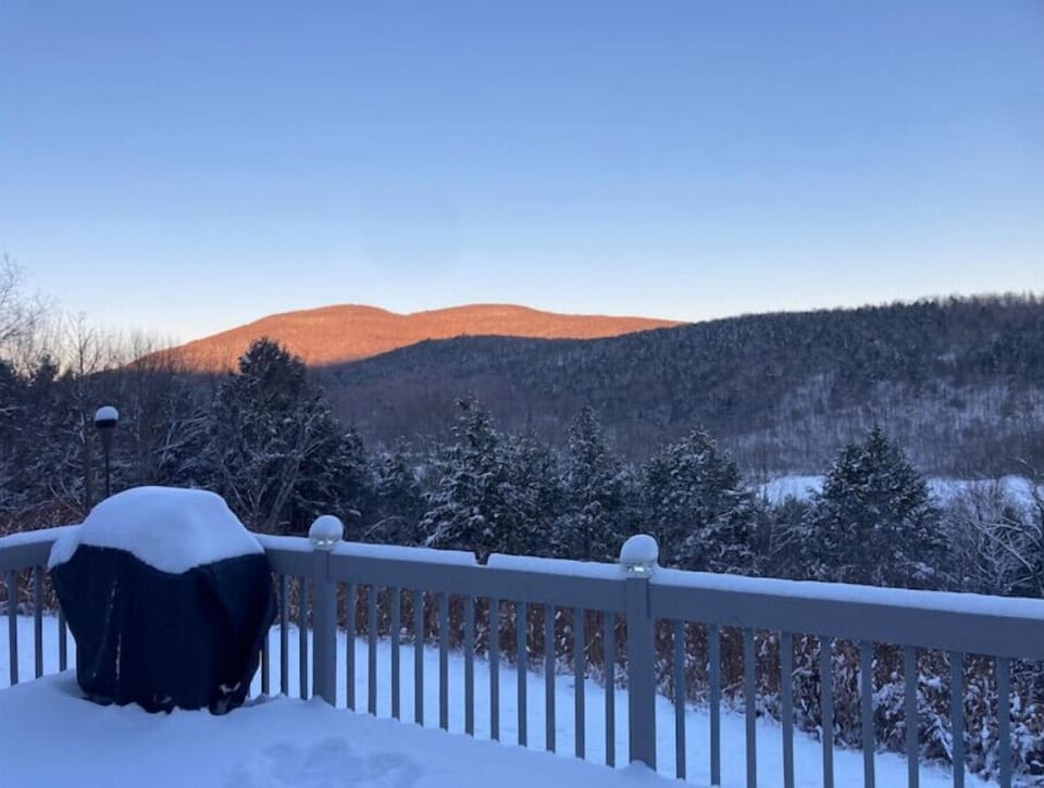 Winter sunset