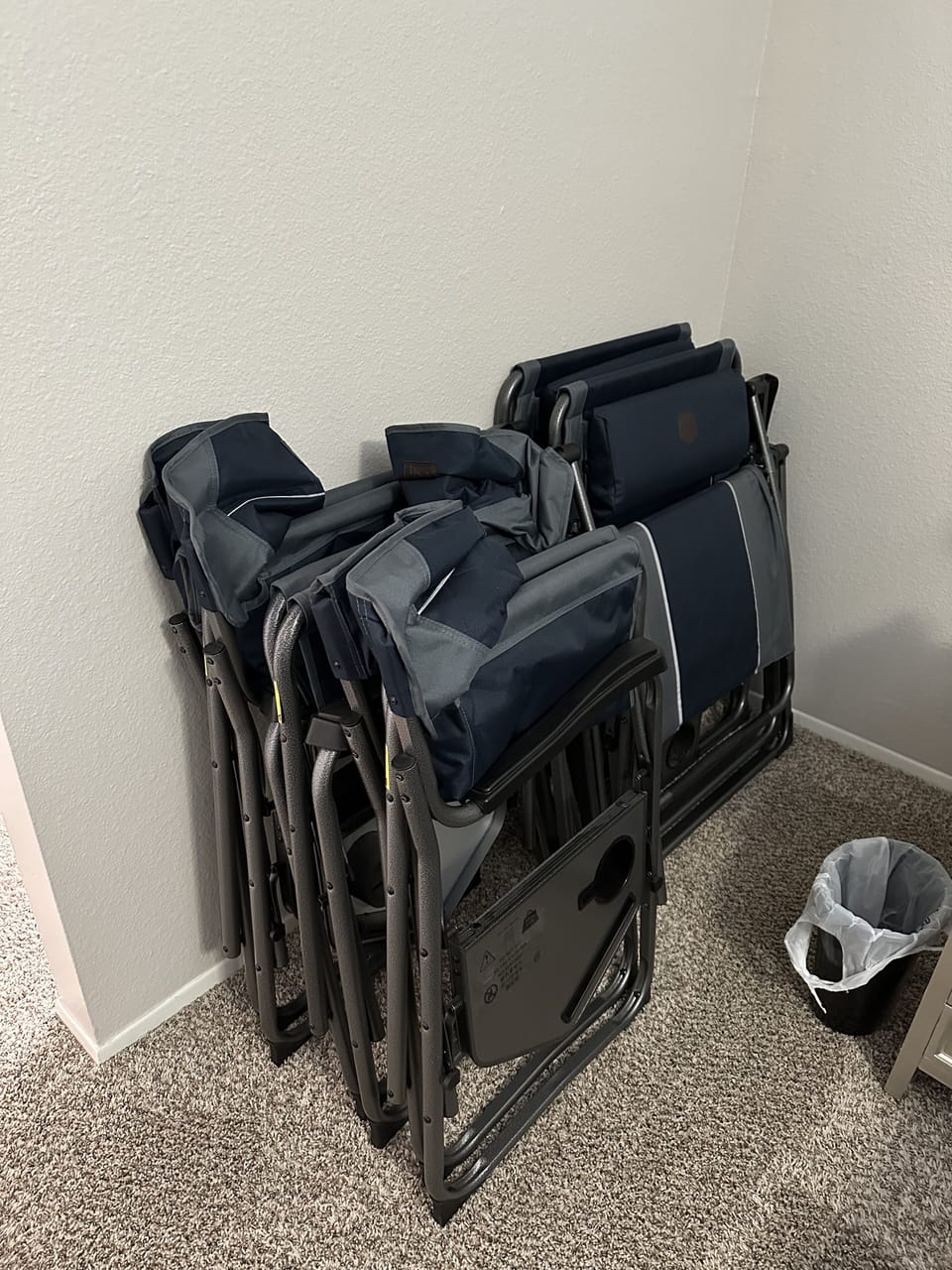 Extra outdoor chairs