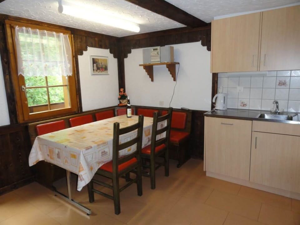 Property, Cabinetry, Furniture, Kitchen Sink, Sink, Countertop, Table, Tap, Wood, Window