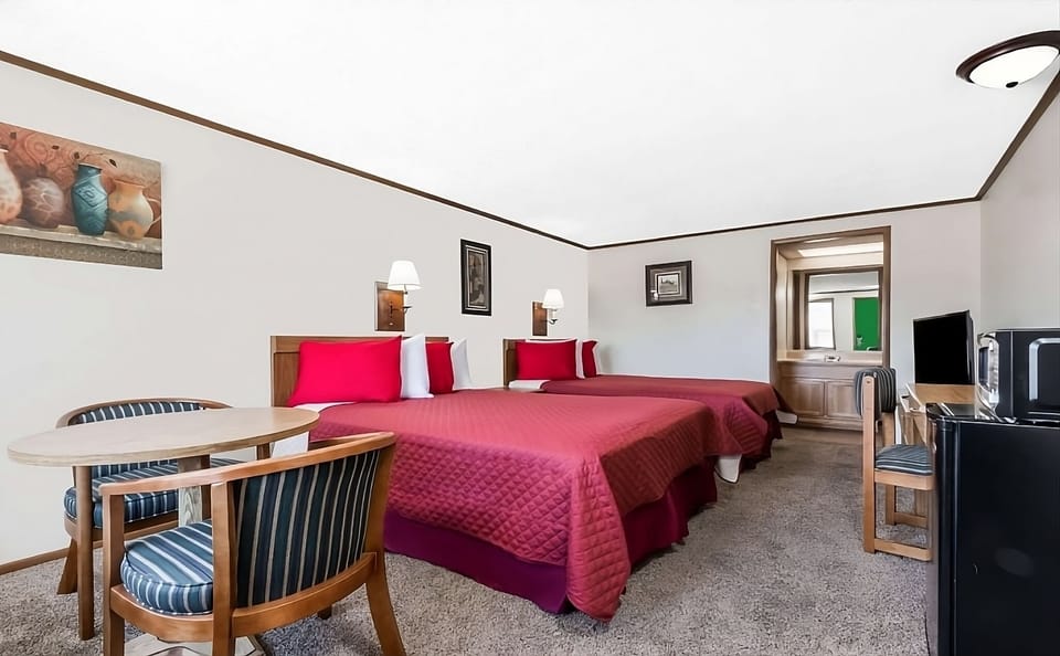 Comfortable Double size beds, the perfect escape after a long and exhausting day outside!