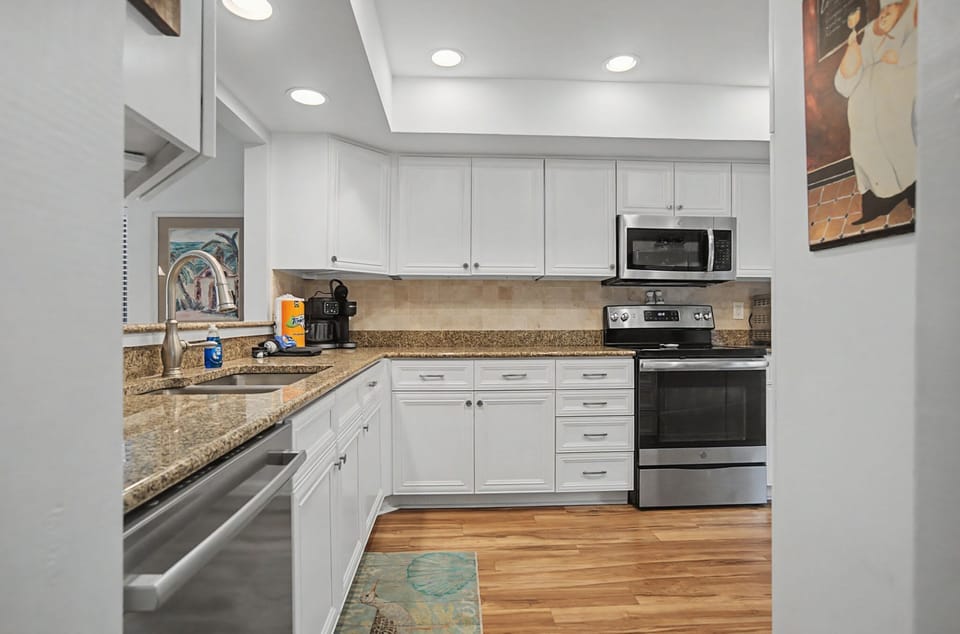 You will love the amount of counter space!