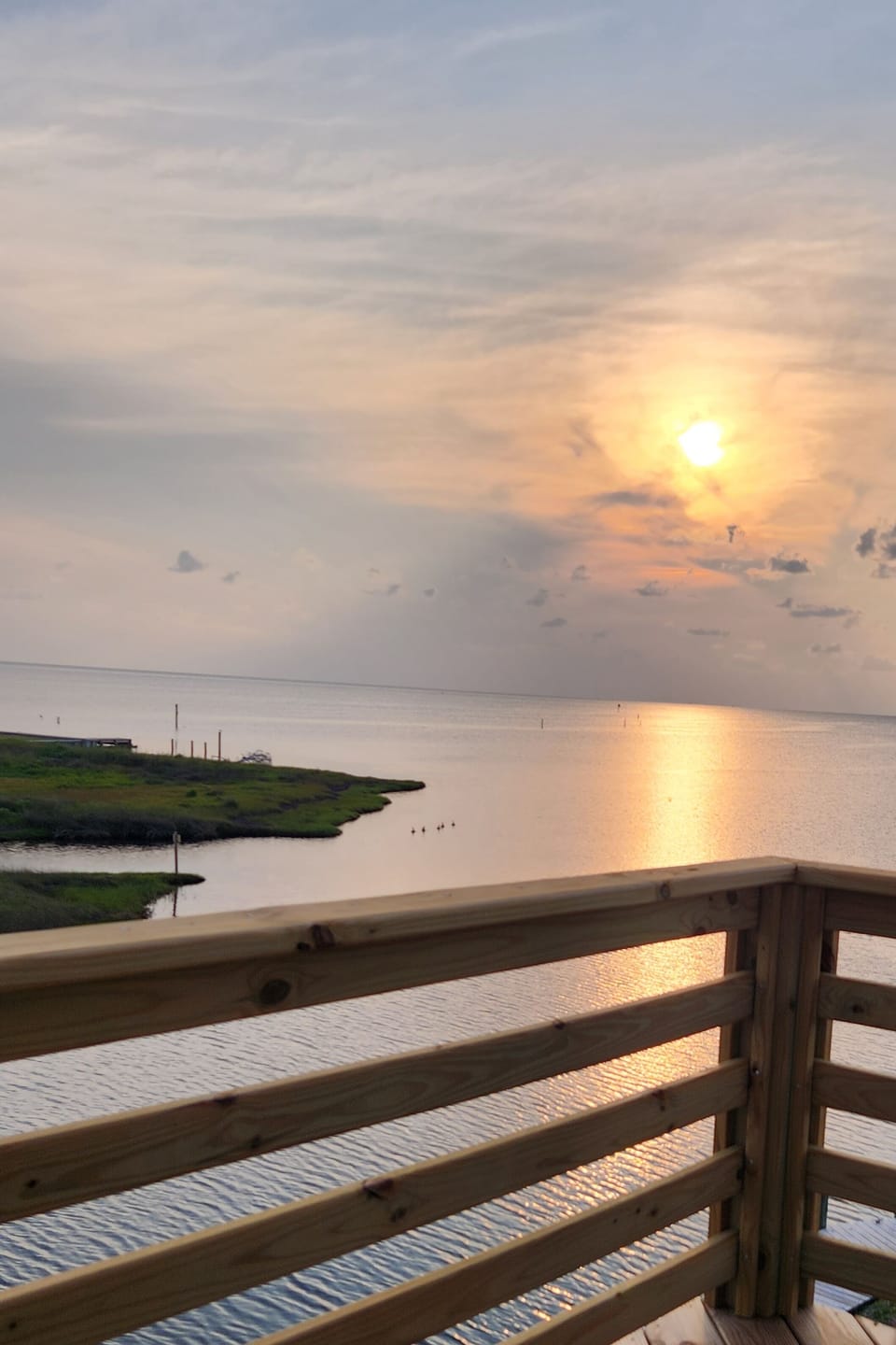 top floor deck