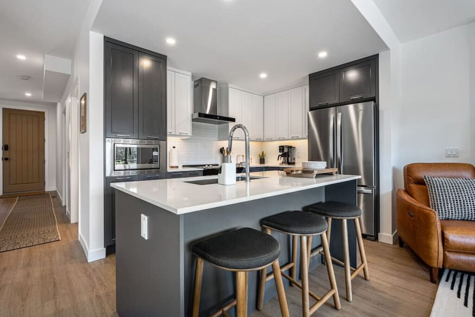 This kitchen is stocked with everything you need.