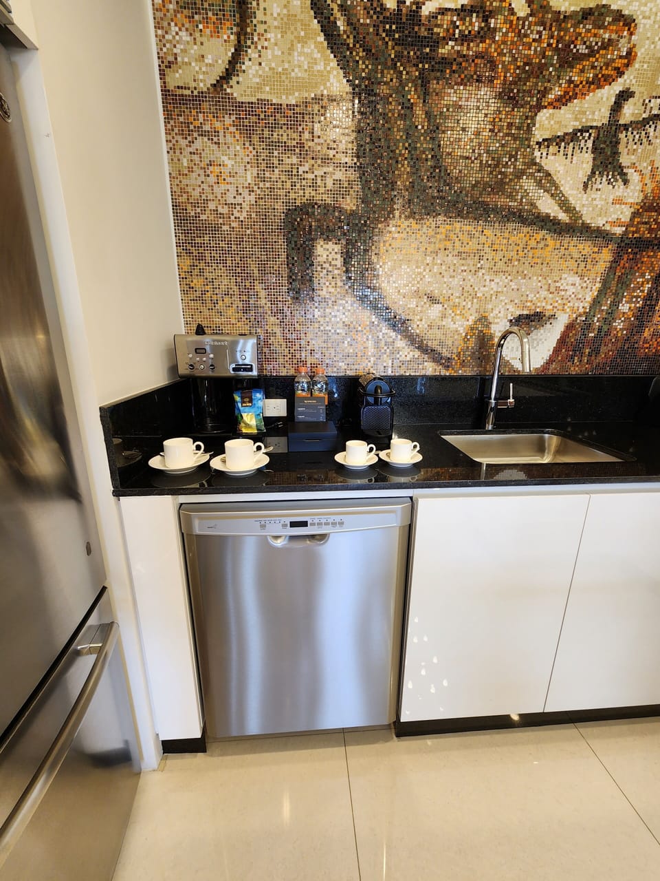 Kitchen-Dishwasher and Coffee Maker