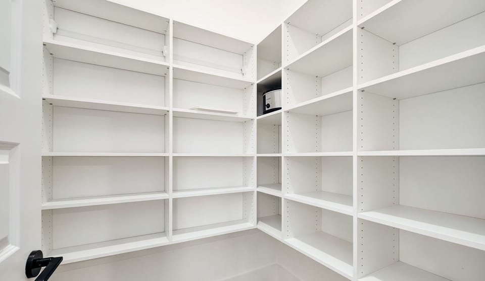 Second Floor spacious Walk-in Pantry
