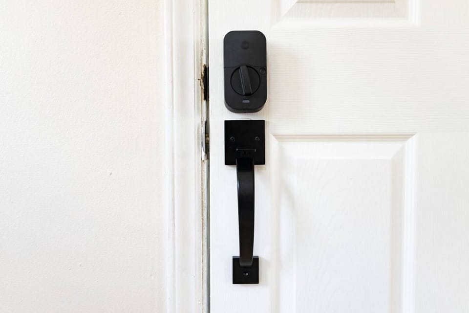 Keyless entry door locks.