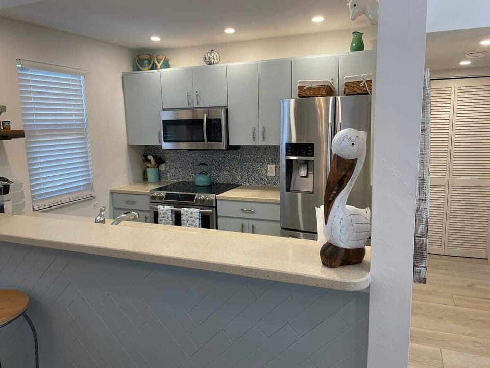 Newly renovated kitchen