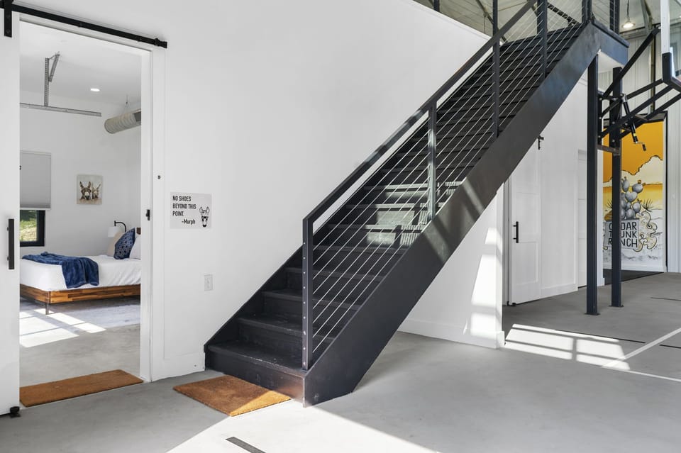 Stairs to Living Room - Second Level