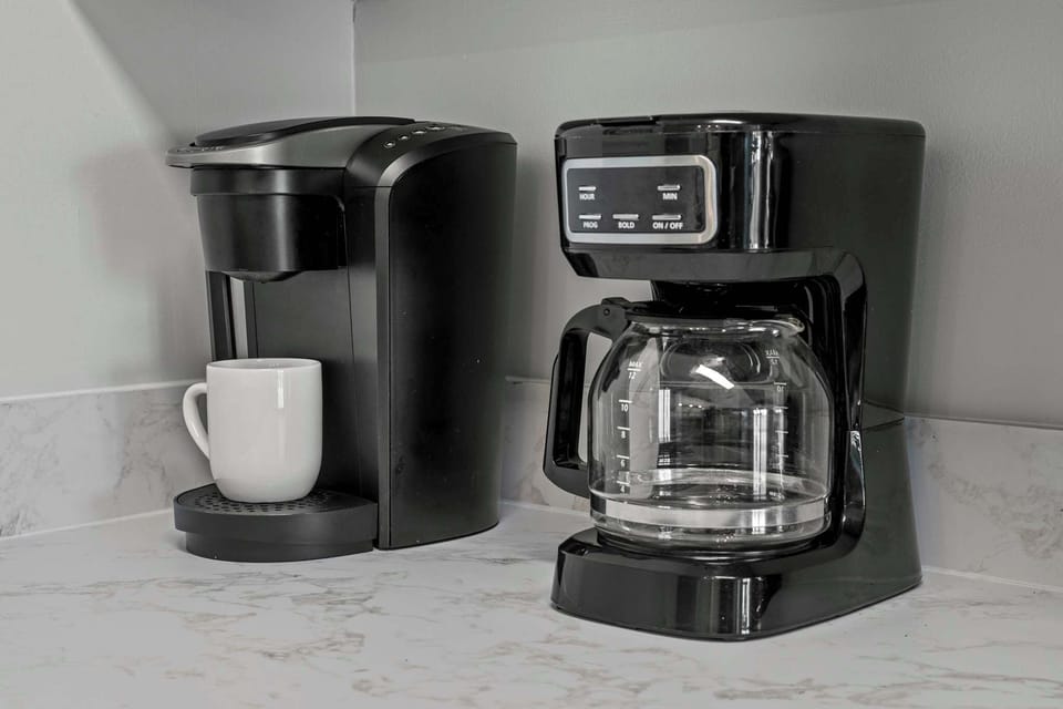 Coffee first, vacation second!