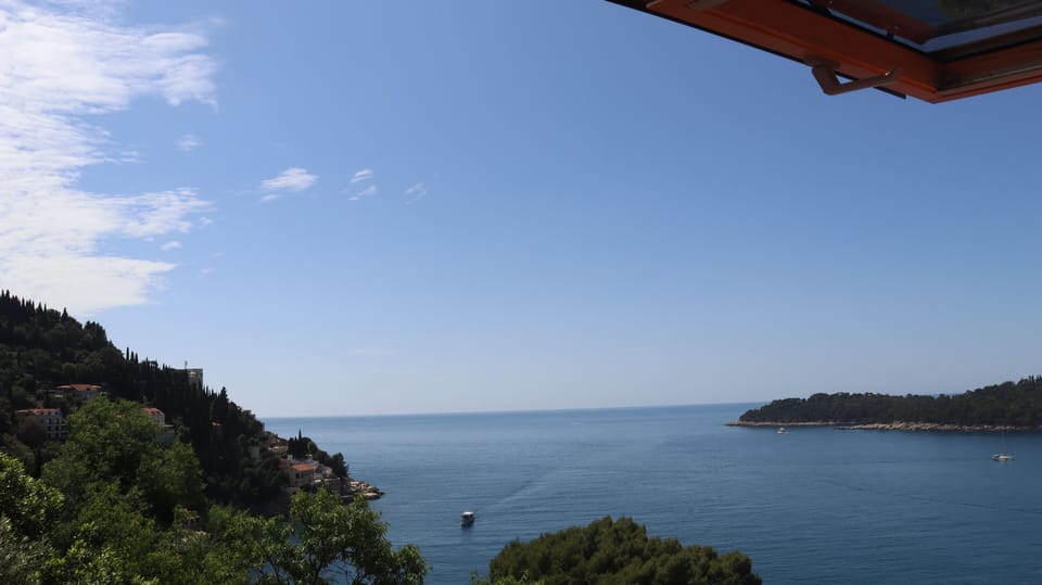 Bedroom 1 view of the St Jacob beach