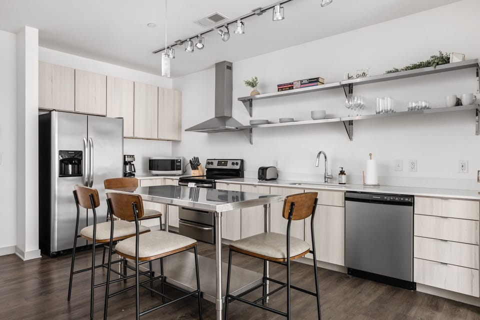 Fully equipped kitchen